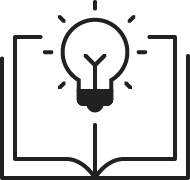 Libro con la lampadina